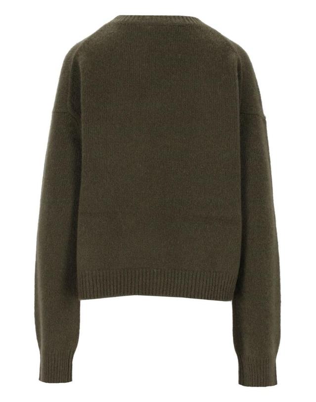 아치포 아치4 [해외직구][A94]ARCH4 KNJP55DARK OLIVE 여성 니트 스웨터 ARCH4 ARCH4 The Ivy Crewneck Sweater 착용컷