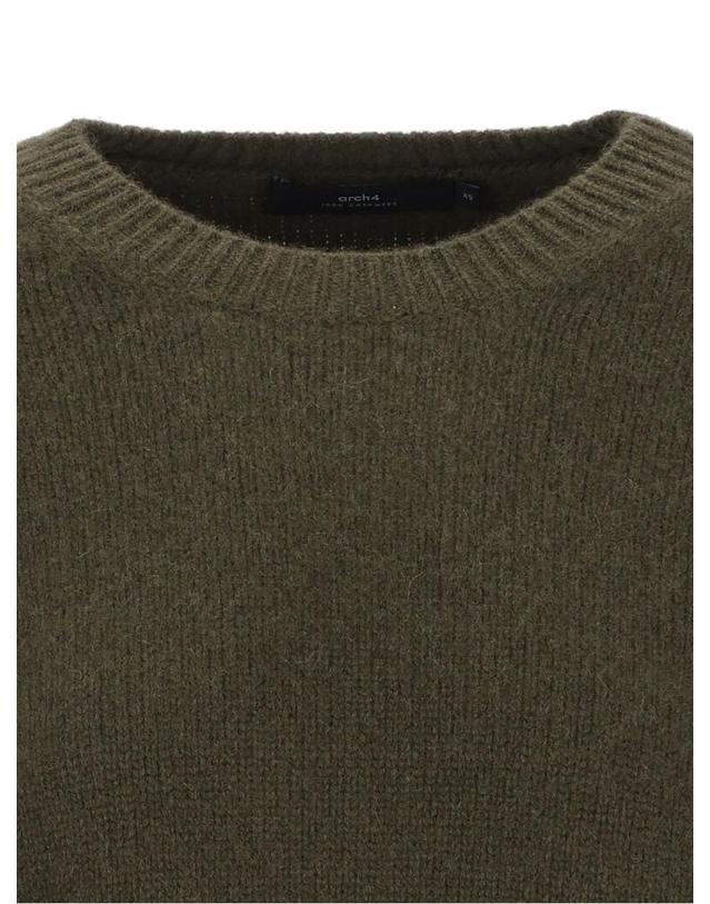아치포 아치4 [해외직구][A94]ARCH4 KNJP55DARK OLIVE 여성 니트 스웨터 ARCH4 ARCH4 The Ivy Crewneck Sweater 착용컷