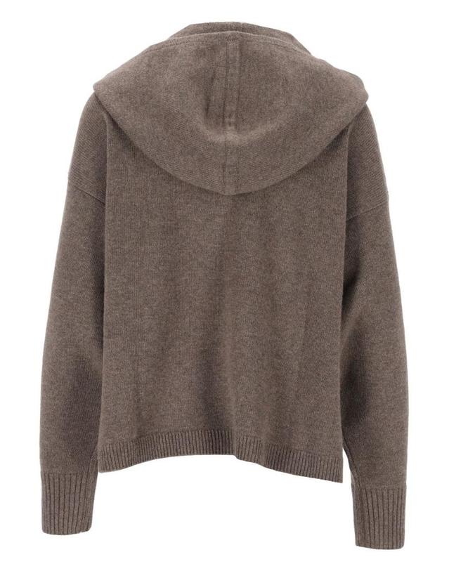 아치포 아치4 [해외직구][A94]ARCH4 KNJP21197SABLE 여성 니트 스웨터 ARCH4 ARCH4 Sarah Hooded Sweater 착용컷