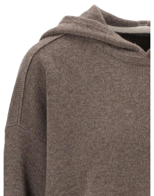 아치포 아치4 [해외직구][A94]ARCH4 KNJP21197SABLE 여성 니트 스웨터 ARCH4 ARCH4 Sarah Hooded Sweater 착용컷