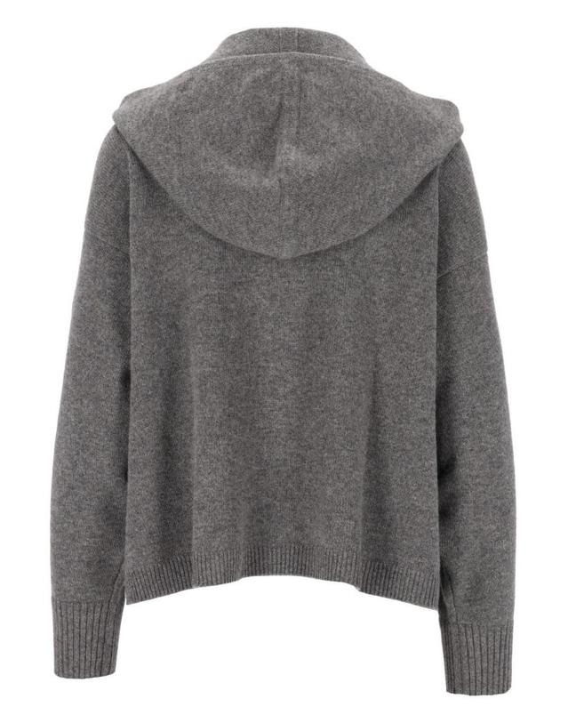 아치포 아치4 [해외직구][A94]ARCH4 KNJP21197GRANITE MARL 여성 니트 스웨터 ARCH4 ARCH4 Sarah Hooded Sweater 착용컷