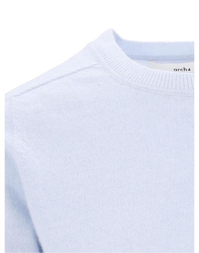 아치포 아치4 [해외직구][A94]ARCH4 KNJP2691PORCELAIN 여성 니트 스웨터 ARCH4 ARCH4 Evie Crewneck Sweater 착용컷