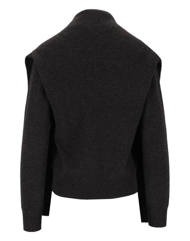 아치포 아치4 [해외직구][A94]ARCH4 KNJP26300YLDARK CHARCOAL 여성 니트 스웨터 ARCH4 ARCH4 Cimmie Crewneck Sweater 착용컷