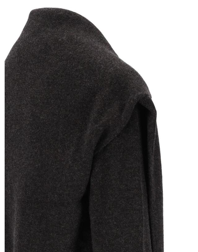 아치포 아치4 [해외직구][A94]ARCH4 KNJP26300YLDARK CHARCOAL 여성 니트 스웨터 ARCH4 ARCH4 Cimmie Crewneck Sweater 착용컷