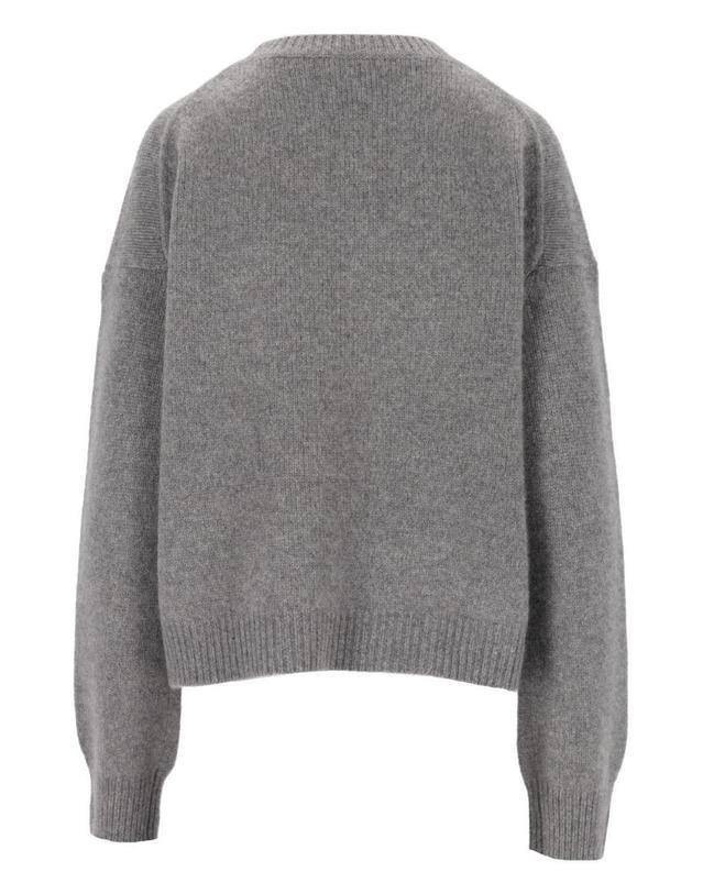 아치포 아치4 [해외직구][A94]ARCH4 KNJP55GUNMETAL MARL 여성 니트 스웨터 ARCH4 ARCH4 The Ivy Crewneck Sweater 착용컷