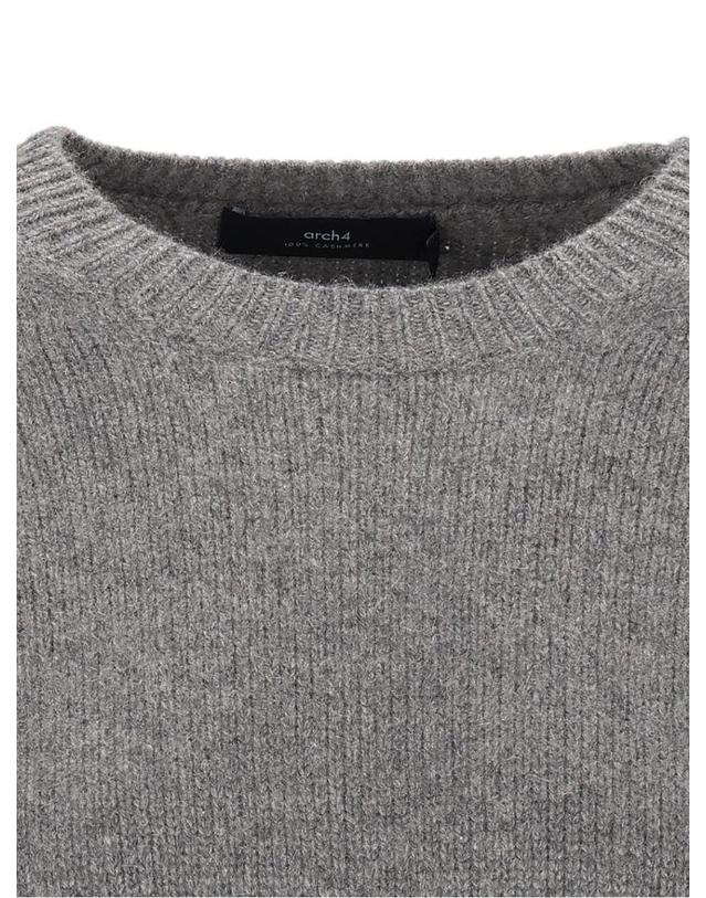 아치포 아치4 [해외직구][A94]ARCH4 KNJP55GUNMETAL MARL 여성 니트 스웨터 ARCH4 ARCH4 The Ivy Crewneck Sweater 착용컷