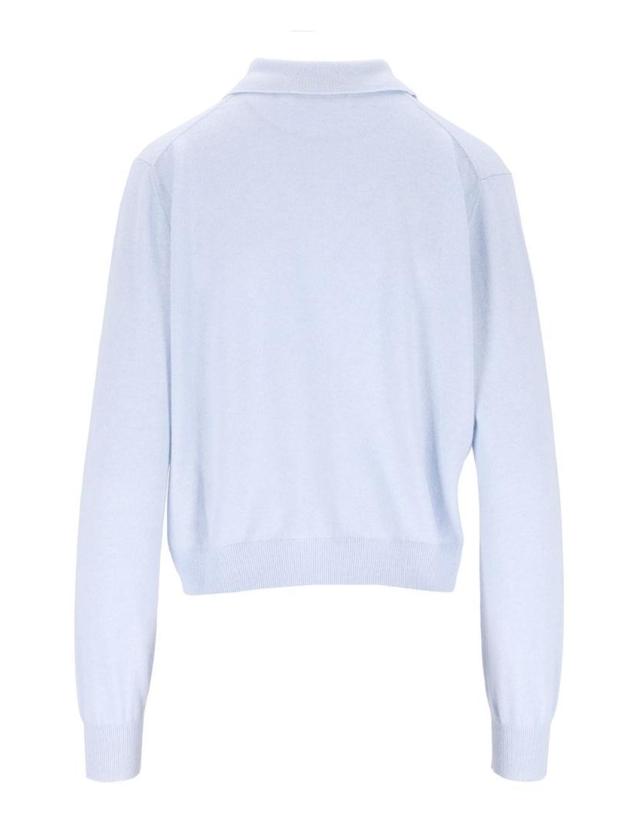 아치포 아치4 [해외직구][A94]ARCH4 KNCD25242PORCELAIN 여성 니트 스웨터 ARCH4 ARCH4 Wrexham Cardigan With Collar 착용컷