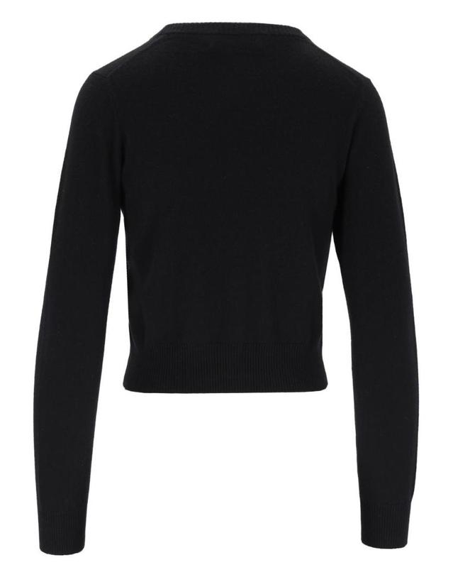 아치포 아치4 [해외직구][A94]ARCH4 KNCD26193BLACK 여성 니트 스웨터 ARCH4 ARCH4 Celestina Cropped Crewneck Cardigan 착용컷
