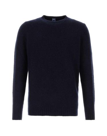 [해외직구][X45]FEDELI MU006406 9 남성 스웨터 니트 가디건 Midnight blue stretch wool blend sweater