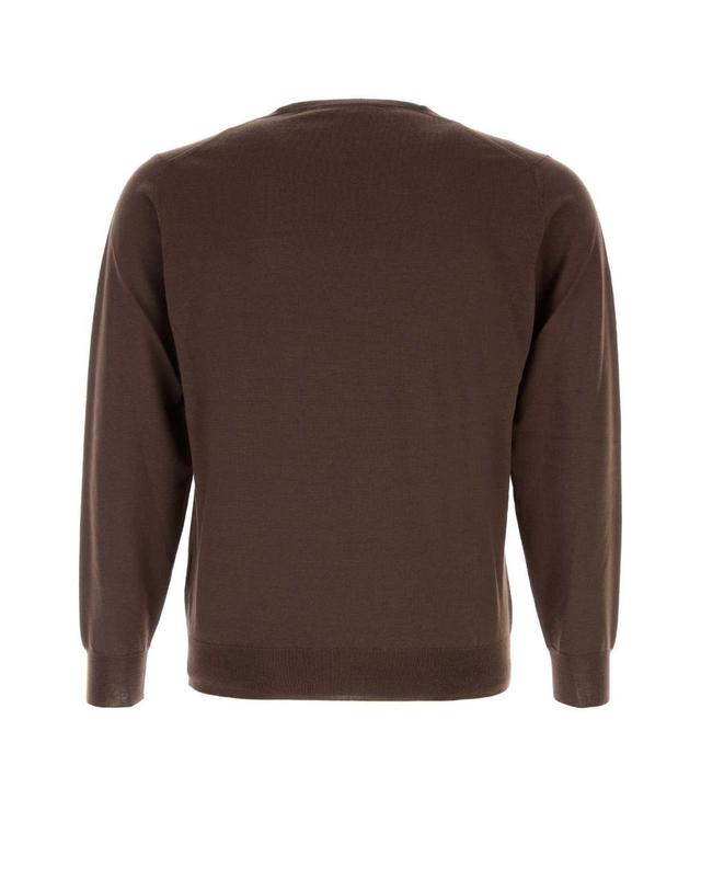 페델리 [해외직구][X45]FEDELI MU007012 96 남성 스웨터 니트 가디건 Chocolate wool sweater 착용컷