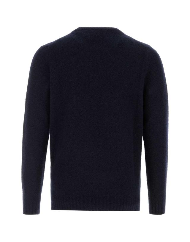 페델리 [해외직구][X45]FEDELI MU006406 9 남성 스웨터 니트 가디건 Midnight blue stretch wool blend sweater 착용컷
