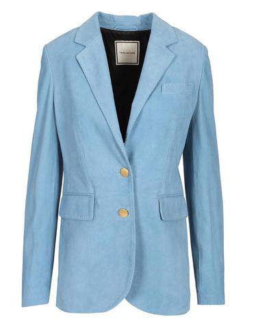 [해외직구][A94]딸리아토레 SOPHIECHE25 01CIELO 여성 가죽자켓 바이커자켓 TAGLIATORE TAGLIATORE Sophie Blazer
