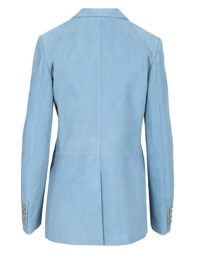 딸리아또레 [해외직구][A94]딸리아토레 SOPHIECHE25 01CIELO 여성 가죽자켓 바이커자켓 TAGLIATORE TAGLIATORE Sophie Blazer 착용컷