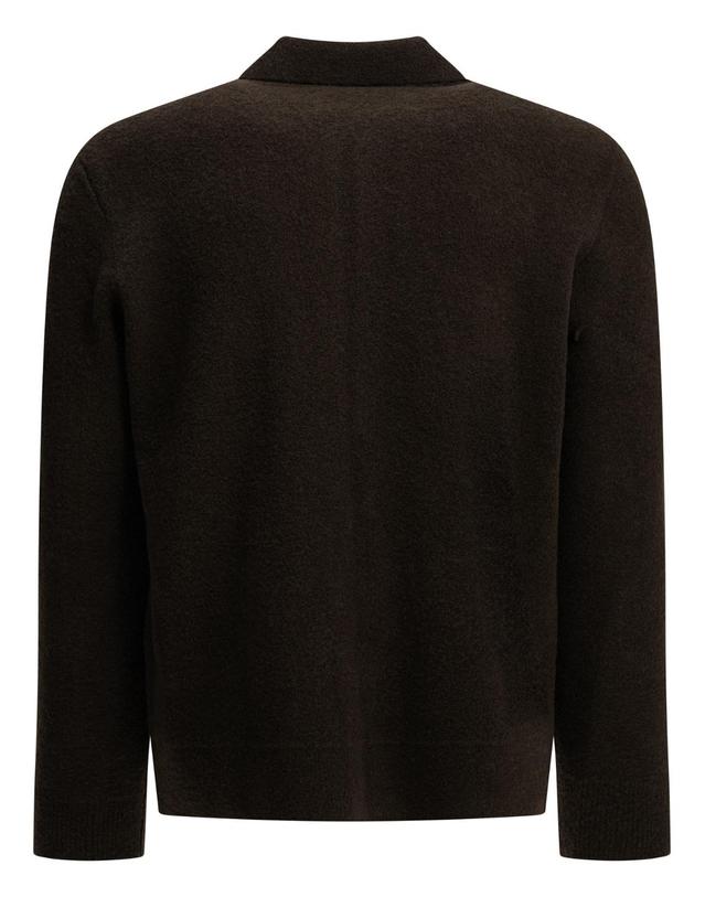 딸리아또레 [해외직구][V90]딸리아토레 KEID AIPWI2614 MORO 남성 니트 스웨터 가디건 Wool Sweater with a Zipper 착용컷