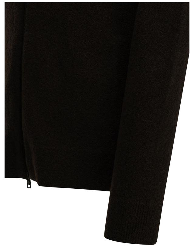 딸리아또레 [해외직구][V90]딸리아토레 KEID AIPWI2614 MORO 남성 니트 스웨터 가디건 Wool Sweater with a Zipper 착용컷