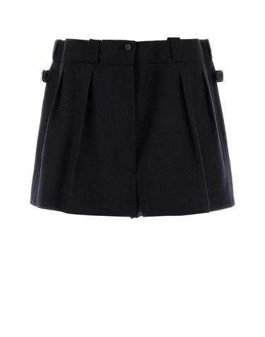 [해외직구][X45]프라다 P273JGSOOO17YU F0008 여성 반바지 버뮤다팬츠 숏팬츠 쇼츠 Midnight blue wool shorts