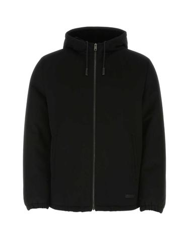 [해외직구][X45]프라다 SGB713S2021YEQ F0002 남성 블레이저 봄버 캐주얼자켓 Black cashmere jacket