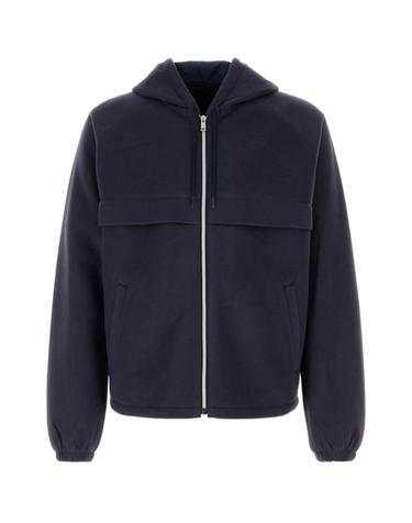 [해외직구][X45]프라다 SGD072SOOO18XO F0124 남성 블레이저 봄버 캐주얼자켓 Navy blue pile jacket