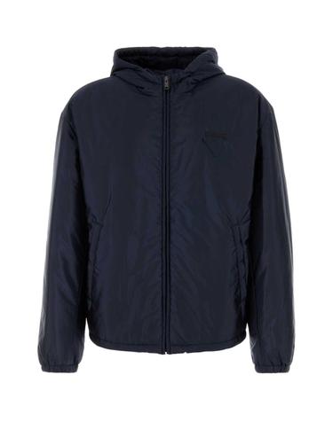 [해외직구][X45]프라다 SGC913SOOO1WQ9 F0ABB 남성 블레이저 봄버 캐주얼자켓 Navy blue Re Nylon padded jacket
