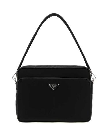 [해외직구][X45]프라다 2VH2032DMH F0002 남성 토트백 쇼퍼백 크로스백 Black canvas shopping bag