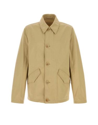 [해외직구][X45]프라다 SGD119SFEO19DM F0241 남성 블레이저 봄버 캐주얼자켓 Beige cotton jacket