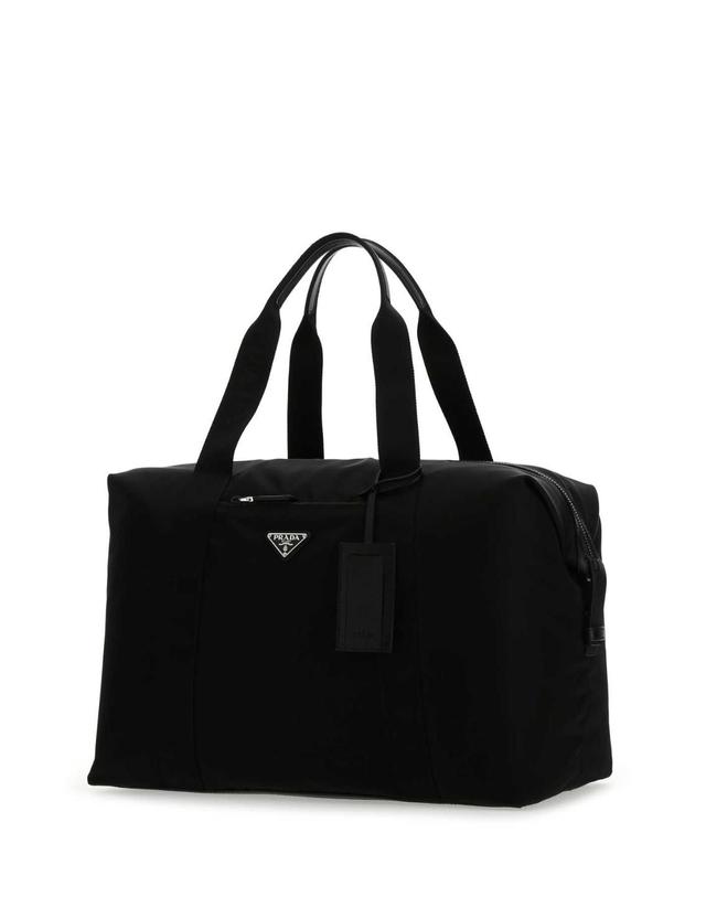 프라다 [해외직구][X45]프라다 2VC7962DMH F0002 남성 토트백 쇼퍼백 크로스백 Black nylon travel bag 착용컷