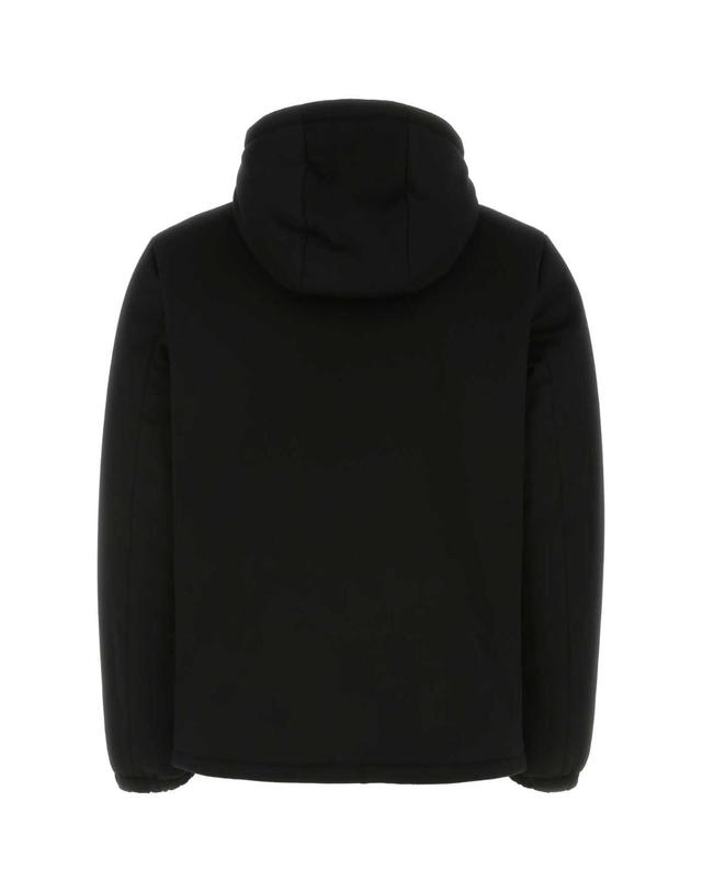 프라다 [해외직구][X45]프라다 SGB713S2021YEQ F0002 남성 블레이저 봄버 캐주얼자켓 Black cashmere jacket 착용컷