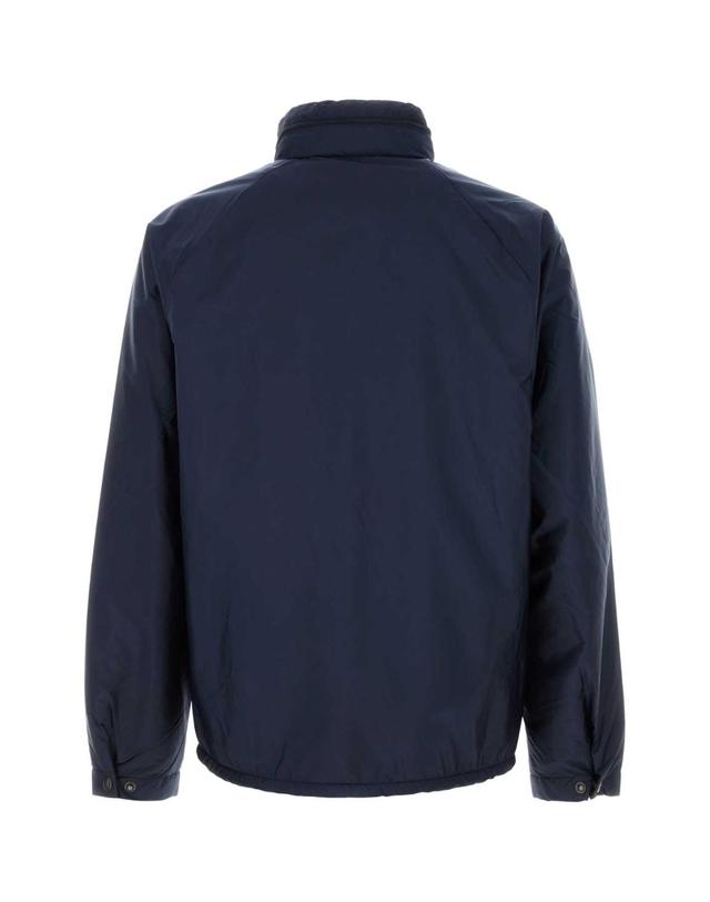 프라다 [해외직구][X45]프라다 SGD071SOOO1WQ9 F0ABM 남성 블레이저 봄버 캐주얼자켓 Navy blue Re Nylon jacket 착용컷