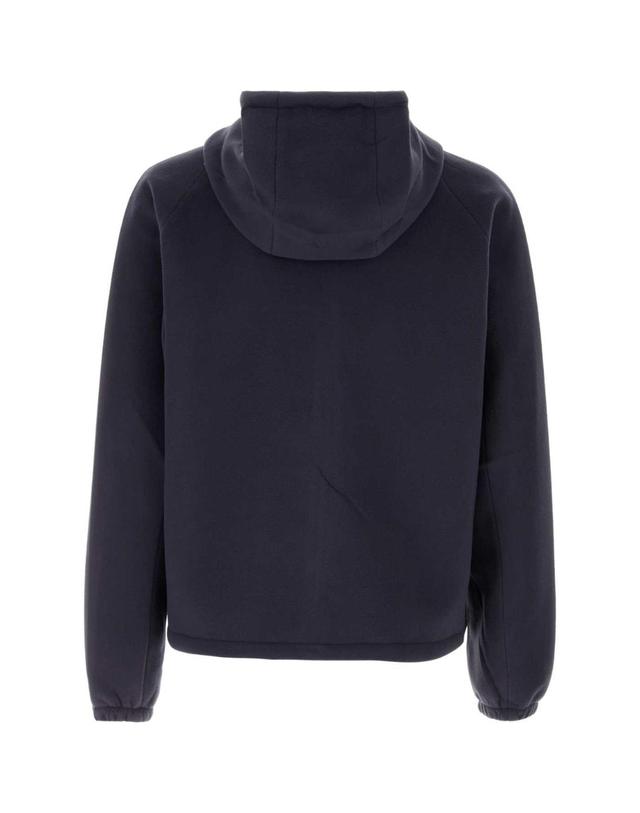 프라다 [해외직구][X45]프라다 SGD072SOOO18XO F0124 남성 블레이저 봄버 캐주얼자켓 Navy blue pile jacket 착용컷