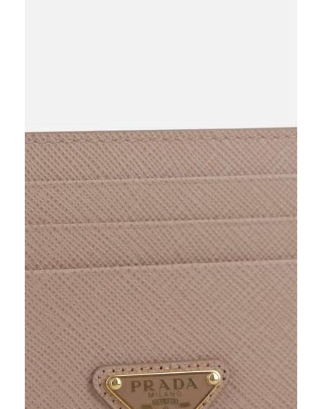 프라다 [해외직구][E32]프라다 1MC025QHHF0236 여성 카드지갑 PRADA Saffiano leather card holder 착용컷