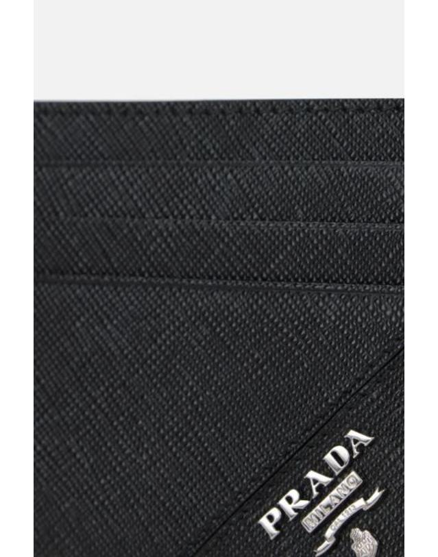 프라다 [해외직구][E32]프라다 2MC223QMEF0002 남성 카드지갑 카드홀더 PRADA Saffiano leather card case 착용컷