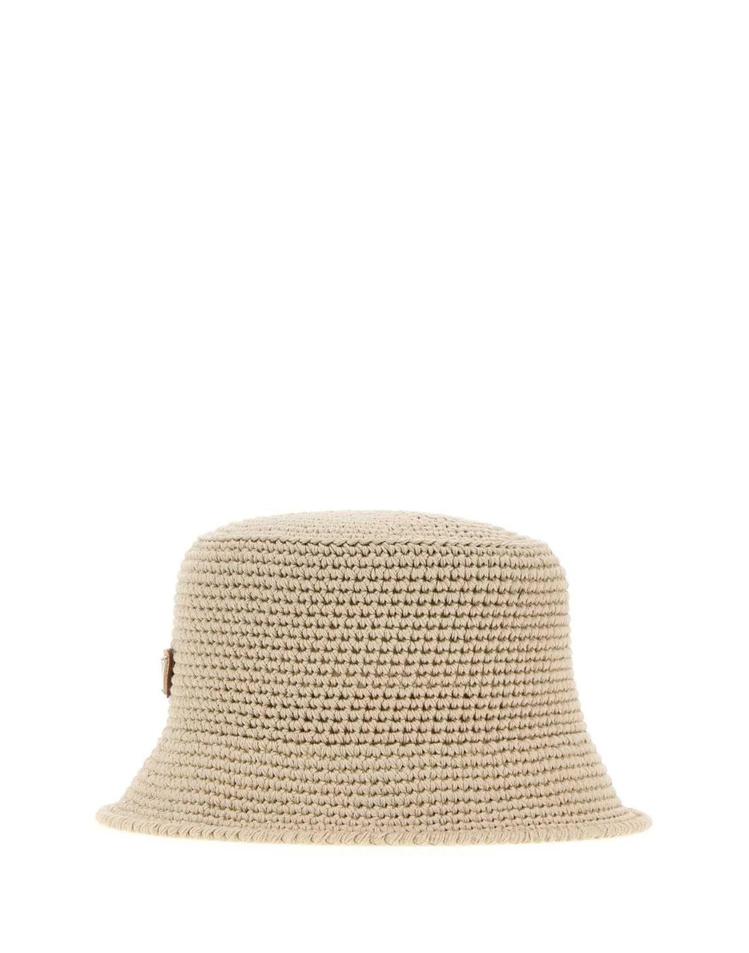 프라다 [해외] [X45]프라다 2HC1372HGN F0F24 남성 모자 버킷햇 비니 캡 Sand crochet bucket hat FH1OXX00969