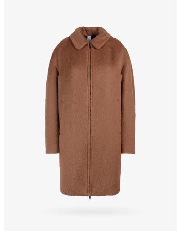 [해외직구][N85]HEVO MOTTOLAWC831 여성 롱코트 하프코트 패딩코트 HEVO Alpaca and virgin wool with zip