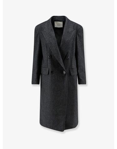 [해외직구][N85]HEVO MARTINAFRANCAQW 여성 롱코트 하프코트 패딩코트 HEVO Martina Franca wool blend coat