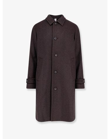 [해외직구][N85]HEVO LOCONIAQ 남성 자켓 블레이저 베스트 HEVO Loconia wool blend coat with herringbone pattern