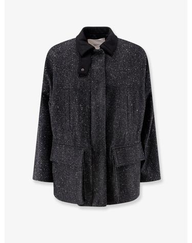 [해외직구][N85]HEVO CASTELDELMONTEW 여성 롱코트 하프코트 패딩코트 HEVO Casteldelmonte wool blend coat