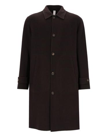 [해외직구][A94]HEVO LOCONIA DM7001101 남성 코트 아우터 HEVO HEVO Single Breasted Long Coat