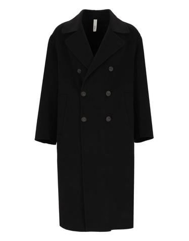 [해외직구][A94]HEVO ERCHIE DM7000303 남성 코트 아우터 HEVO HEVO Double Breasted Long Coat