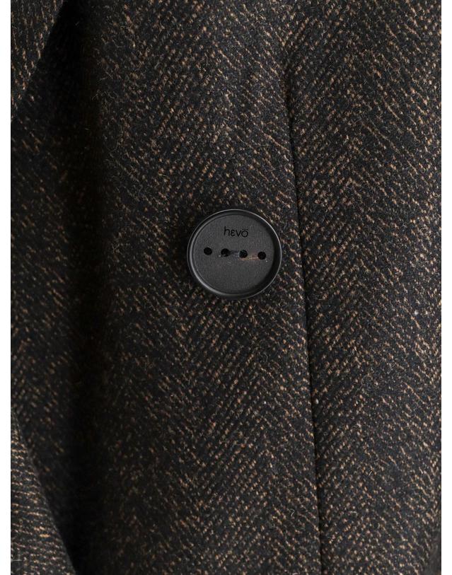 에보 [해외직구][N85]HEVO MARTINAFRANCAQ 남성 코트 패딩자켓 다운자켓 HEVO Martina Franca wool blend coat 착용컷