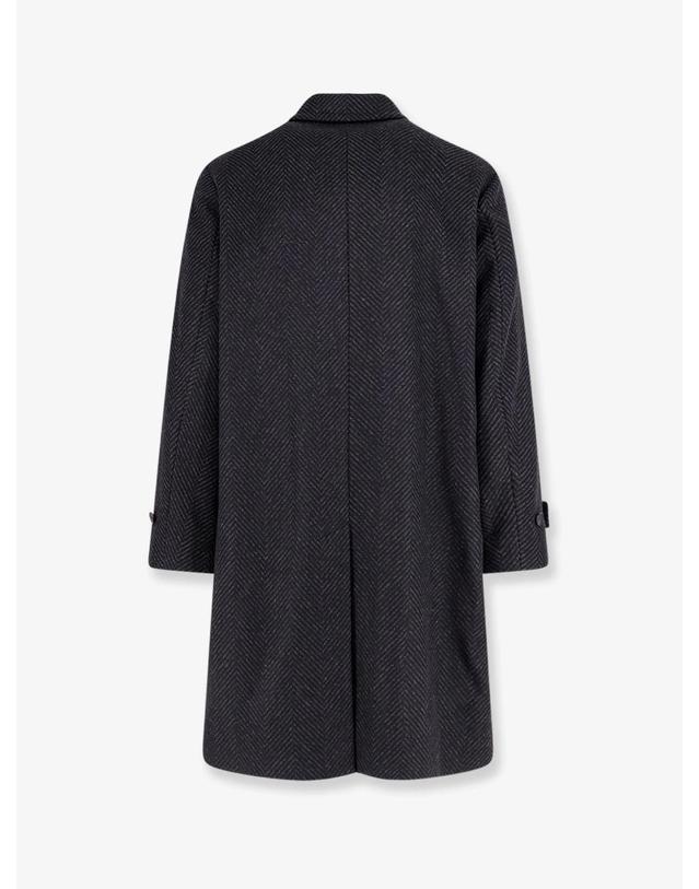 에보 [해외직구][N85]HEVO LOCONIAQ 남성 자켓 블레이저 베스트 HEVO Loconia wool blend coat with herringbone pattern 착용컷