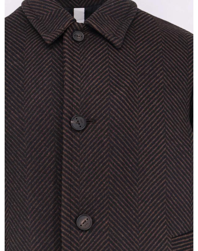 에보 [해외직구][N85]HEVO LOCONIAQ 남성 자켓 블레이저 베스트 HEVO Loconia wool blend coat with herringbone pattern 착용컷