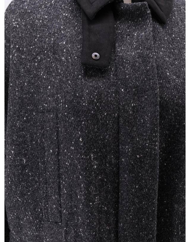 에보 [해외직구][N85]HEVO CASTELDELMONTEW 여성 롱코트 하프코트 패딩코트 HEVO Casteldelmonte wool blend coat 착용컷