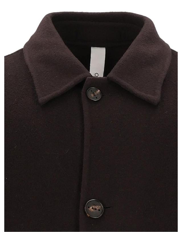 에보 [해외직구][A94]HEVO LOCONIA DM7001101 남성 코트 아우터 HEVO HEVO Single Breasted Long Coat 착용컷