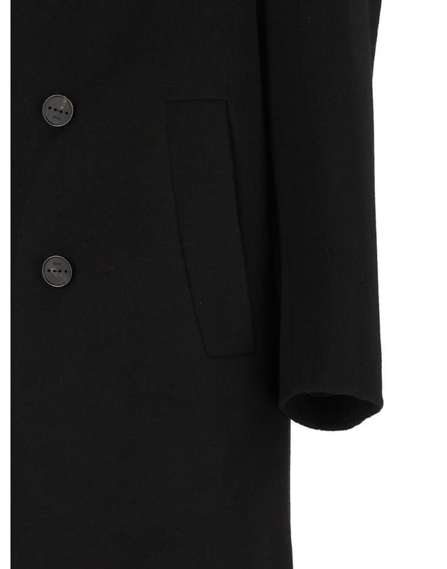 에보 [해외직구][A94]HEVO ERCHIE DM7000303 남성 코트 아우터 HEVO HEVO Double Breasted Long Coat 착용컷