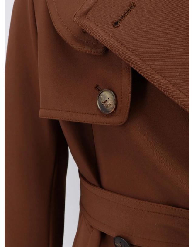 에보 [해외직구][N85]HEVO RIVABELLAW 여성 트렌치코트 하프코트 레인코트 HEVO Rivabella trench with belt 착용컷