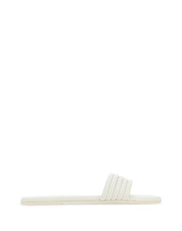 [해외직구][X45]TKEES BSER01 CREAM 여성 샌들 슬리퍼 샌들힐 플립플랍 샌들힐 Chalk leather Serena slippers