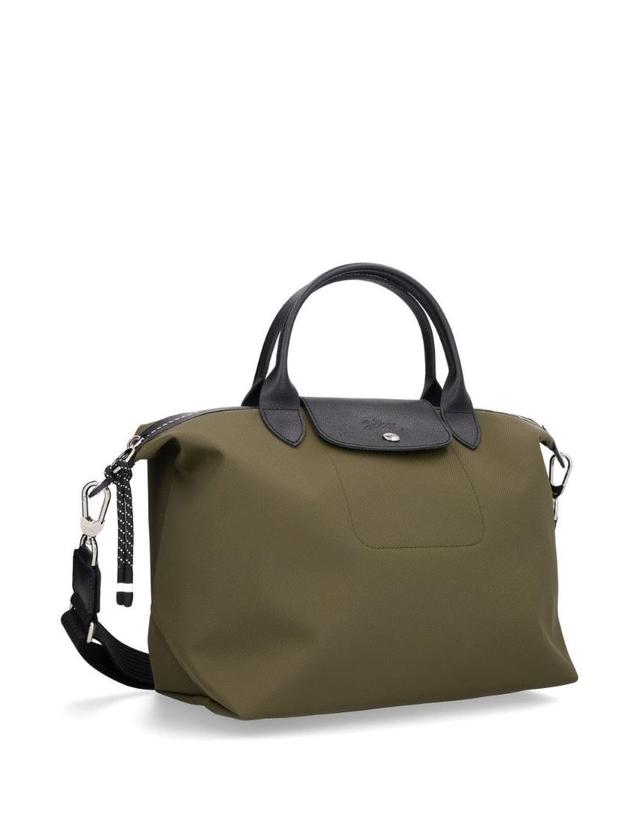 롱샴 [해외직구][A94]롱샴 L1515HSR892 여성 토트백 탑핸들백 LONGCHAMP PARIS LONGCHAMP PARIS Le Pliage Energy L Tote Bag 착용컷