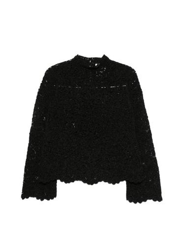 [해외직구][P13]SEMICOUTURE S6WC80Y69 0 여성 니트 라운드니트 베이직니트 스웨터 풀오버 크루넥 SEMICOUTURE GENEVA CROCHET TOP