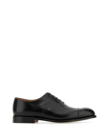 [해외직구][X45]처치스 EEB3539XV F0AAB 남성 레이스업 옥스퍼드 더비슈즈 윙팁 드레스슈즈 Black leather Consul lace up shoes