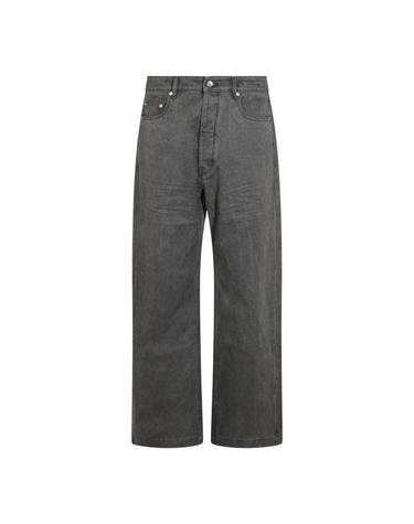 [해외직구][S27]릭오웬스 DU02F6351CVG148 남성 데님 청바지 진 와이드진 스트레이트진 바지 플레어진 GREY DENIM JEANS